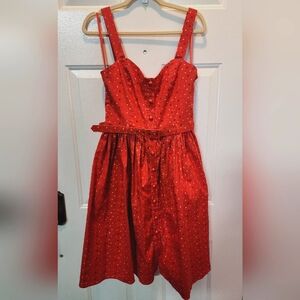 Polkadot Swing Dress